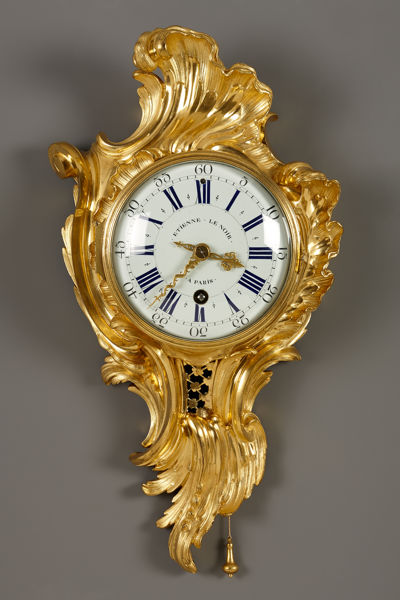 Franse Louis XV Cartel d’Alcove, Etienne Le Noir, 1748
