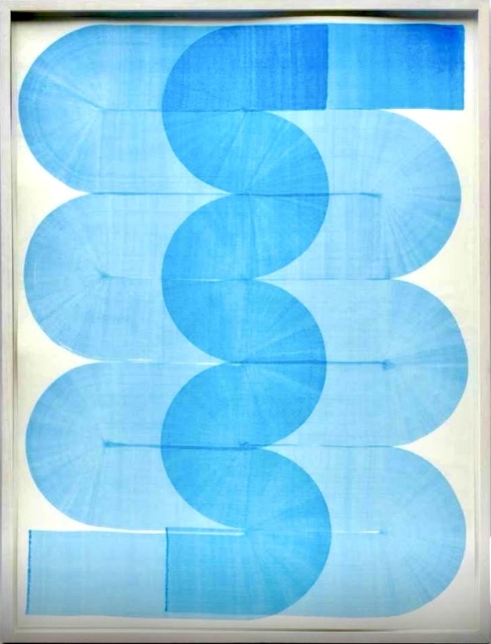 Two blue lines