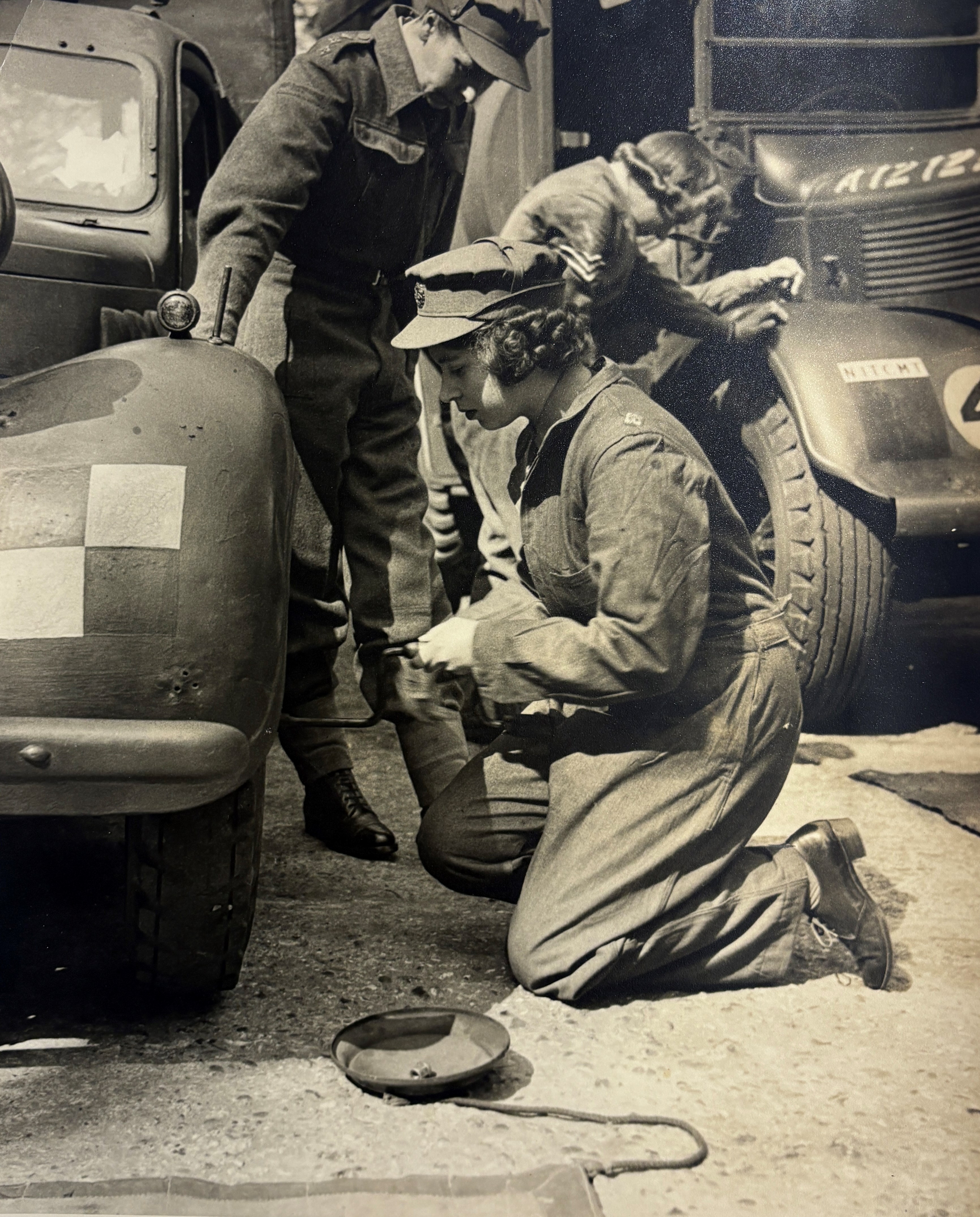 Woman at work: H.M. Queen. Princess Elizabeth