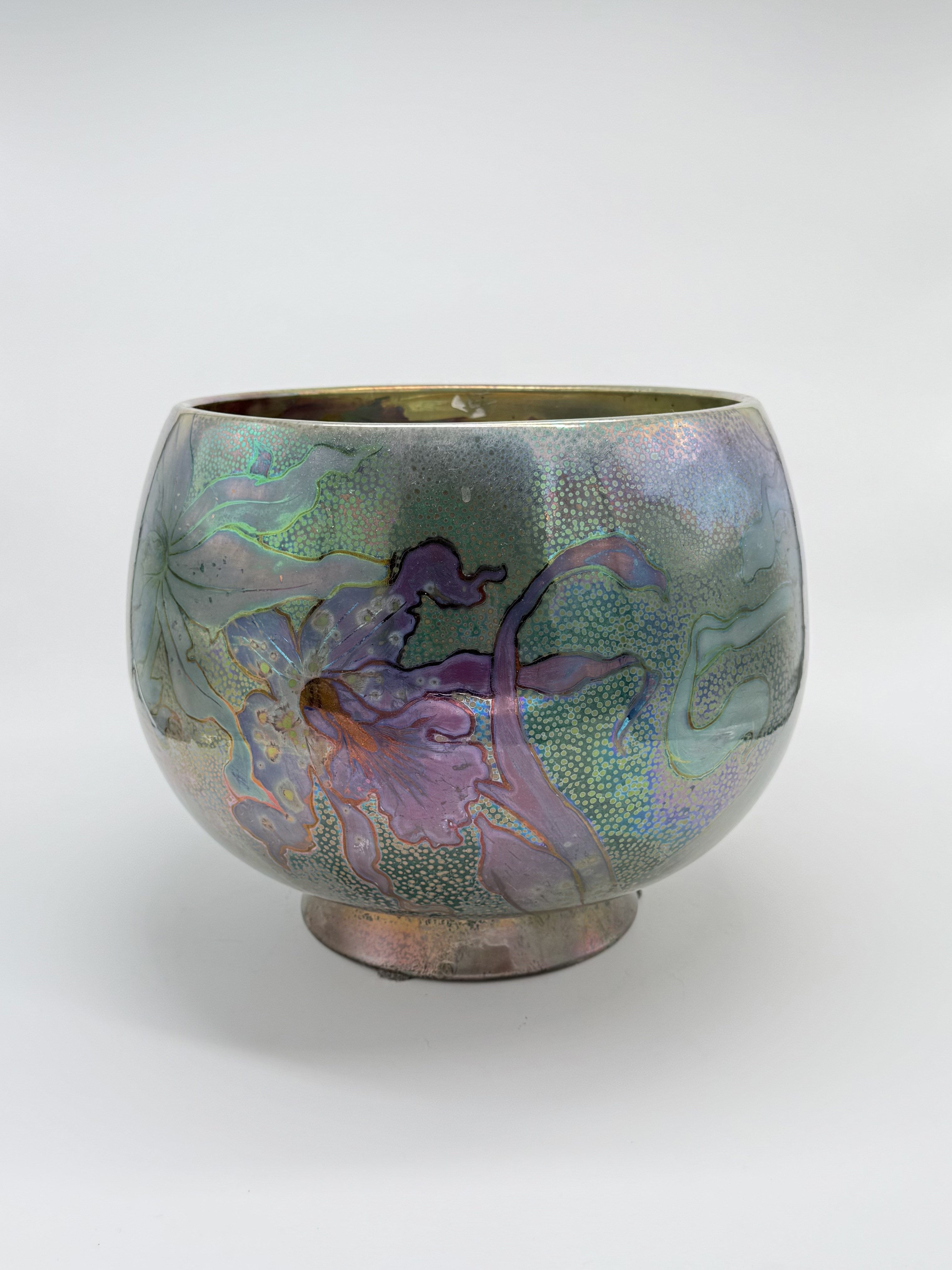 Pot with Irises