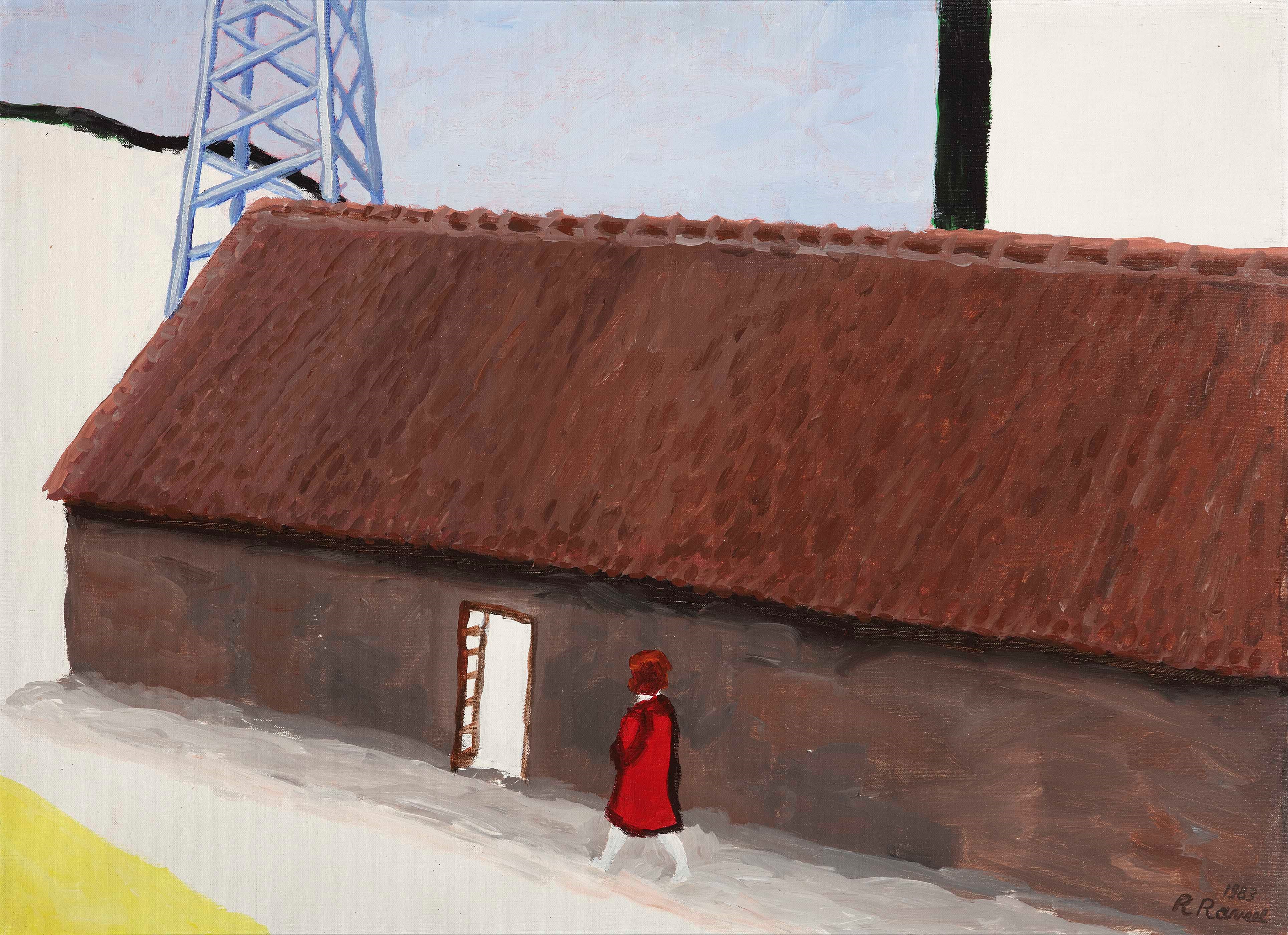 Langs oud en nieuw in het rood zonder groen naar het wit van het niets – 1983