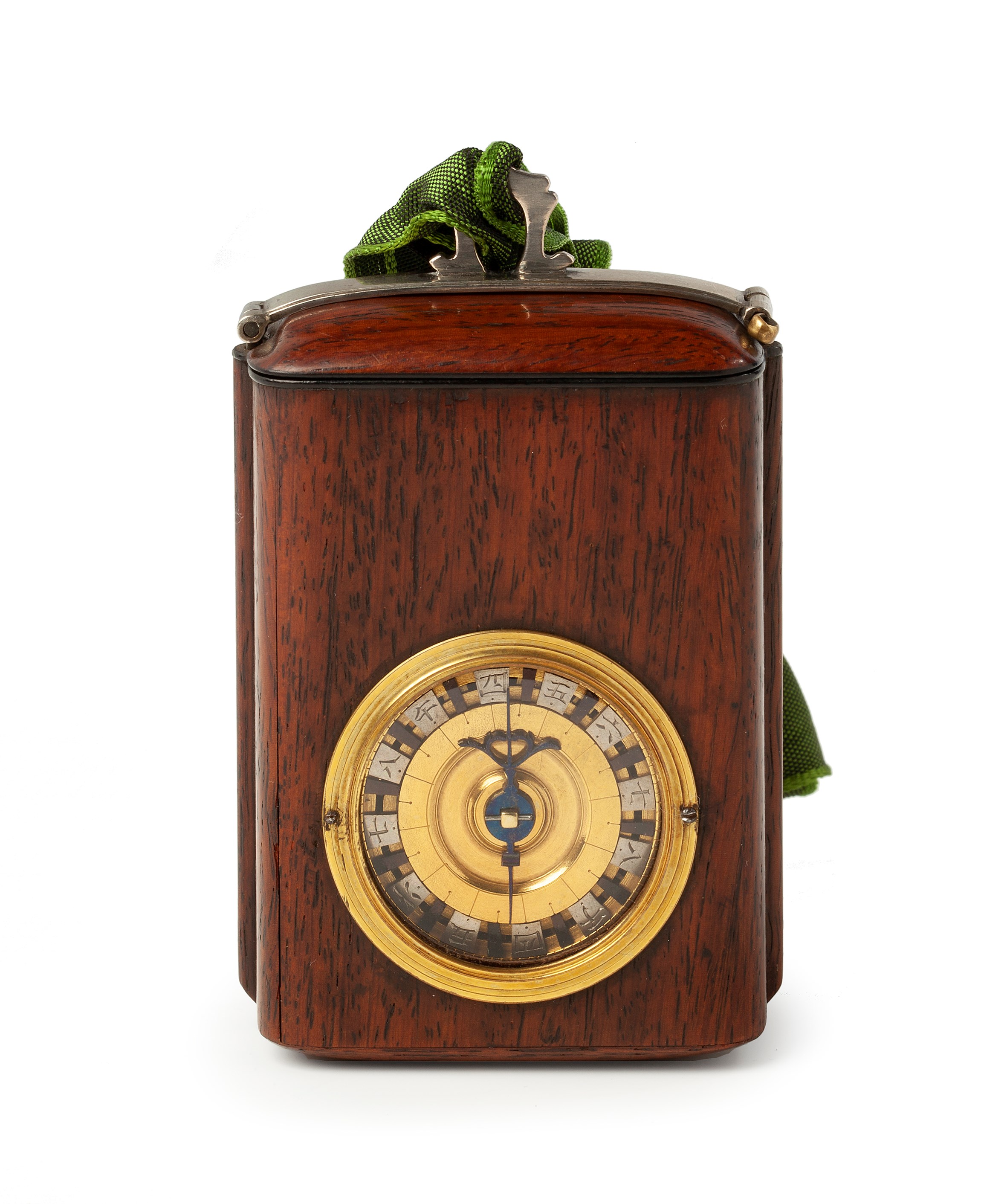 JAPANSE REISKLOK ‘INRO TOKEI’ MET SLAGWERK