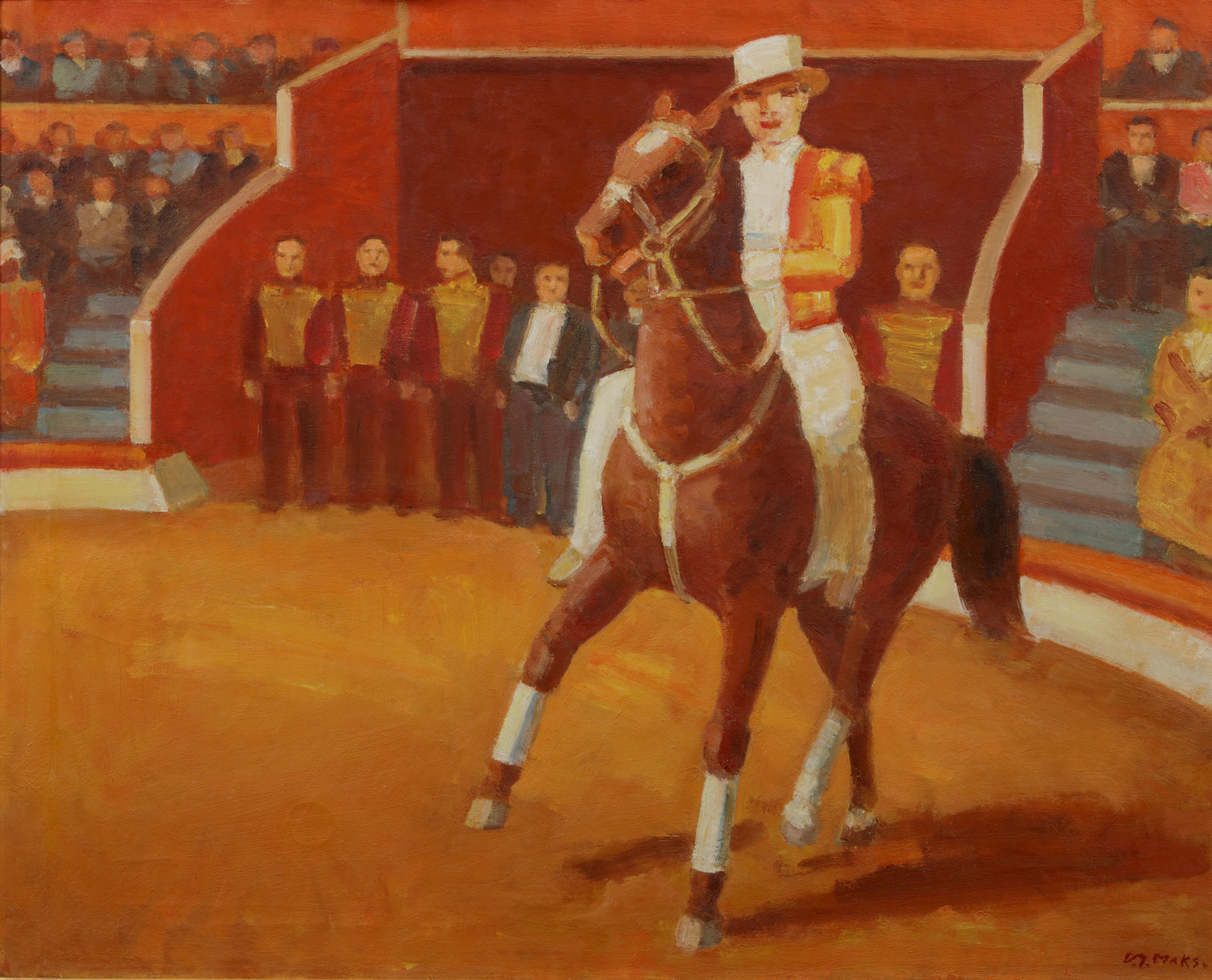 Entrance of the Haute École Rider at Carré Theatre