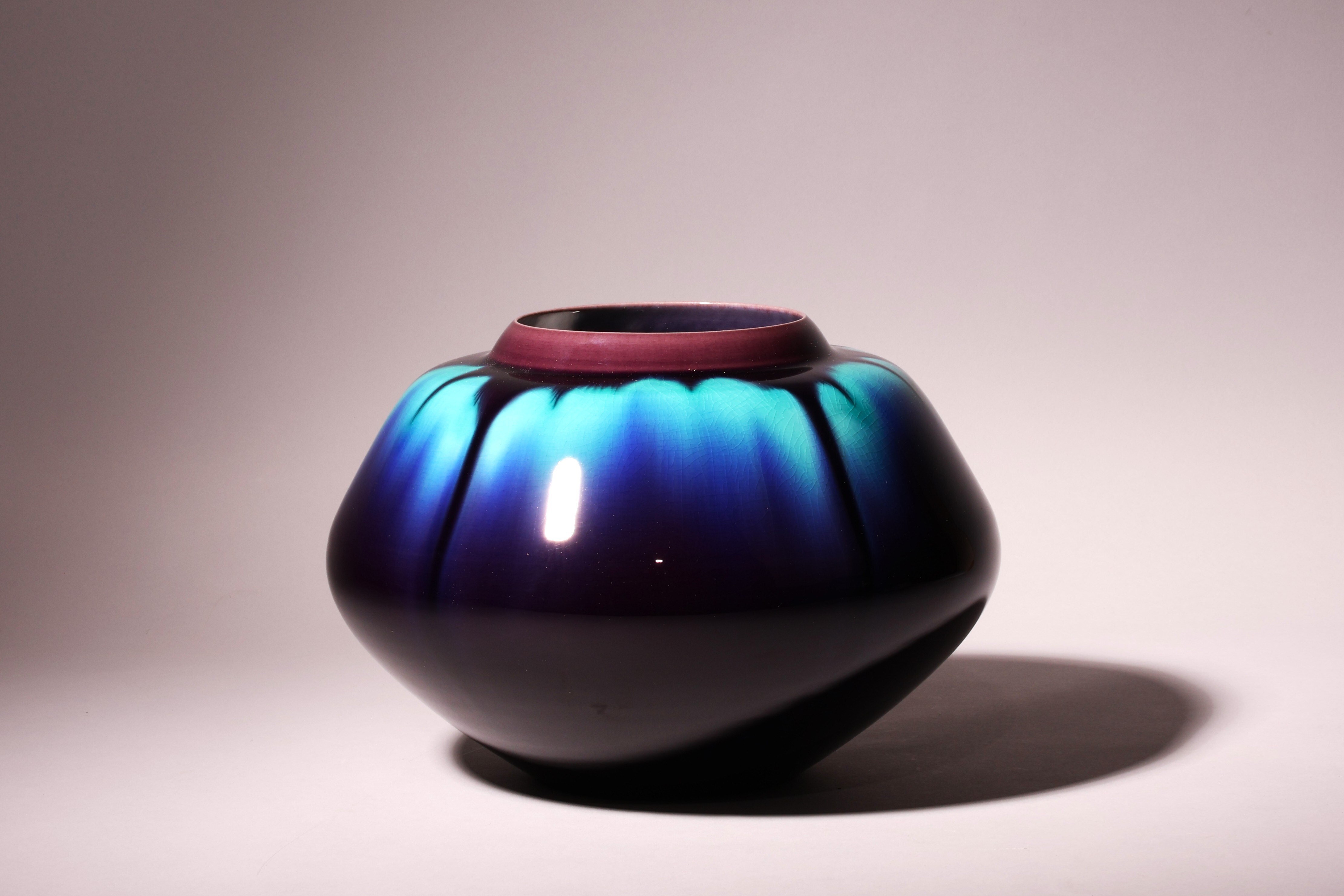 Porcelain Vase by Tokuda Yasokichi III (1933-2009)