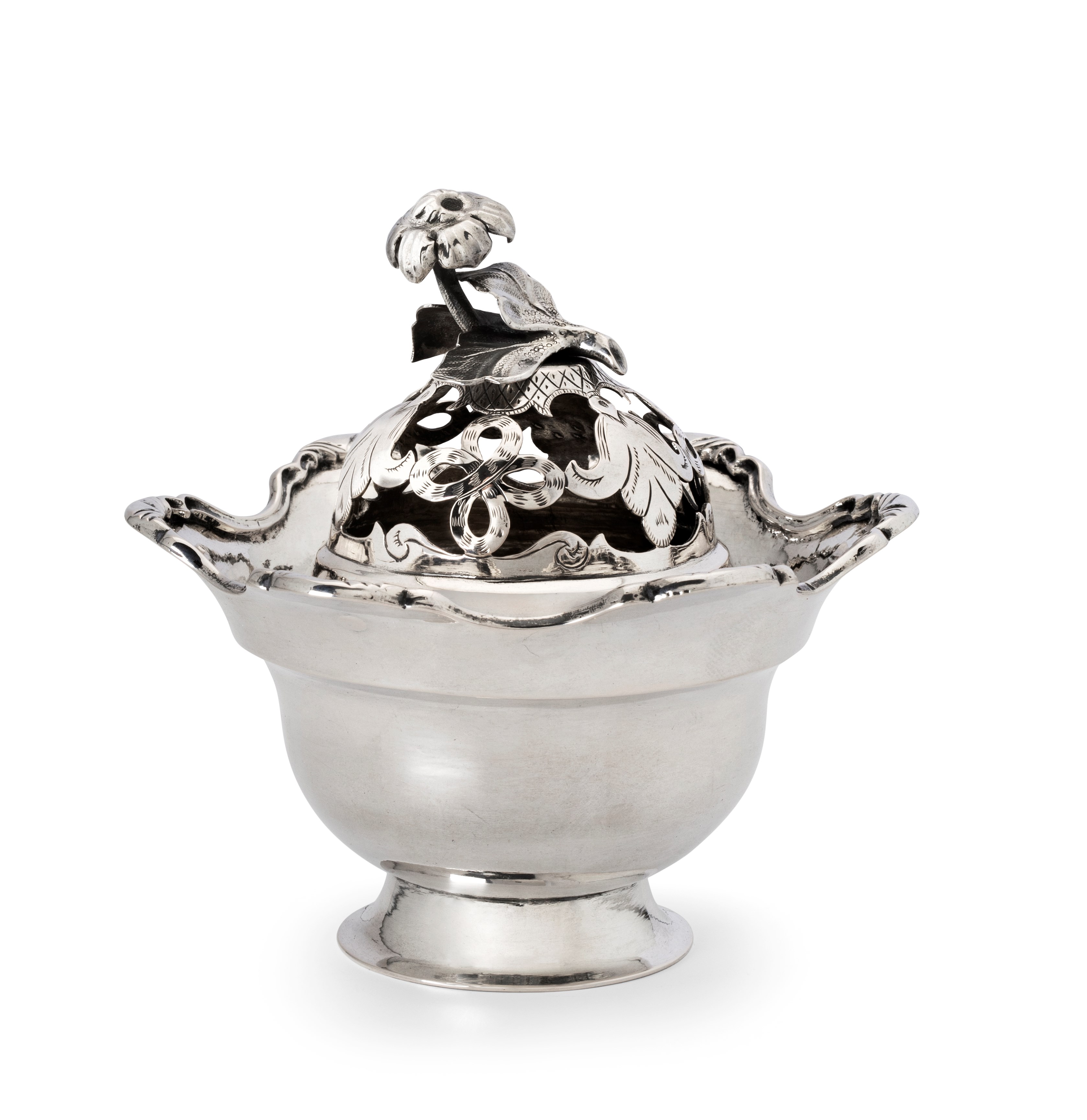 A Dutch silver potpourri, Johannes Arntzen, Arnhem, circa 1770