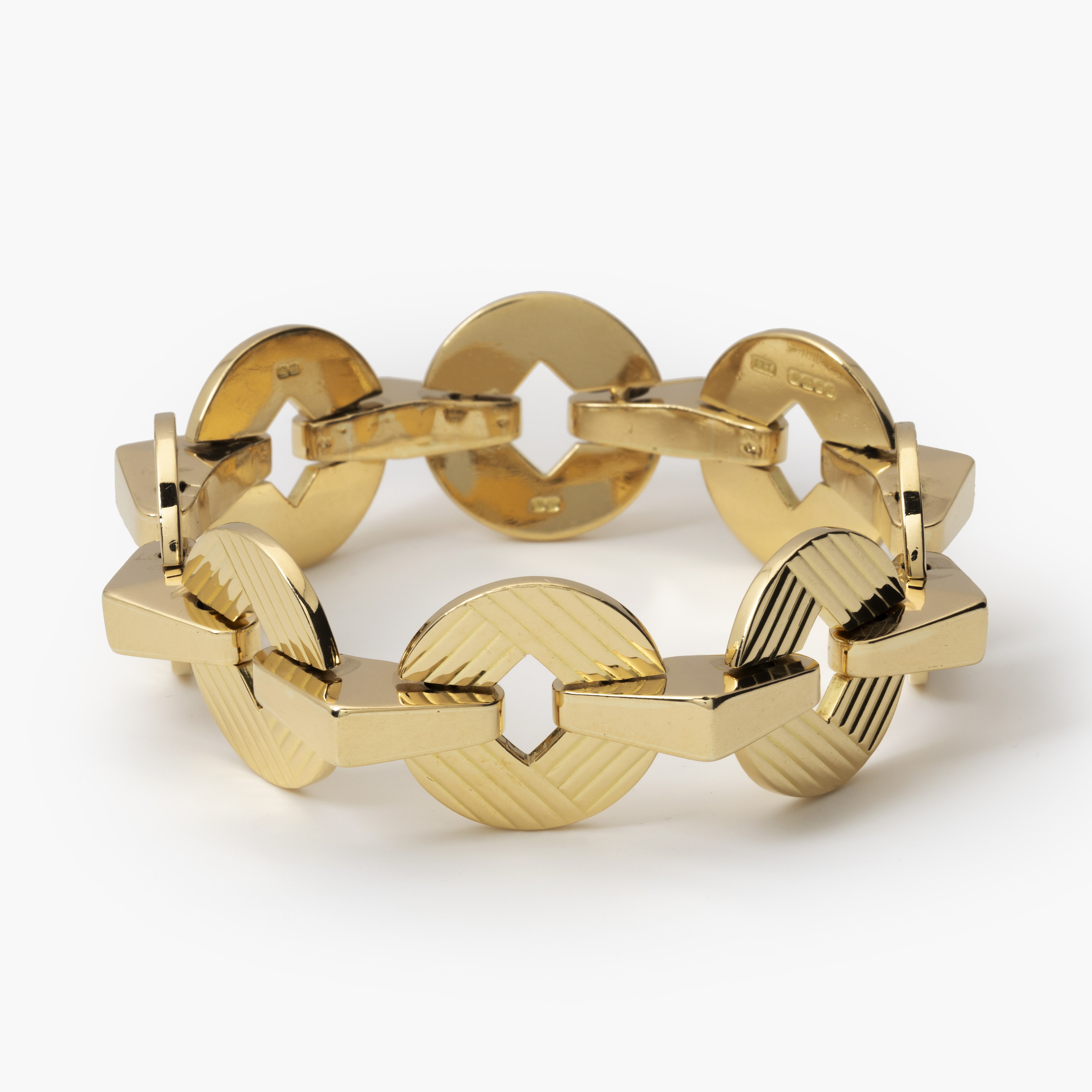 Yellow gold bracelet Cartier dated 1959