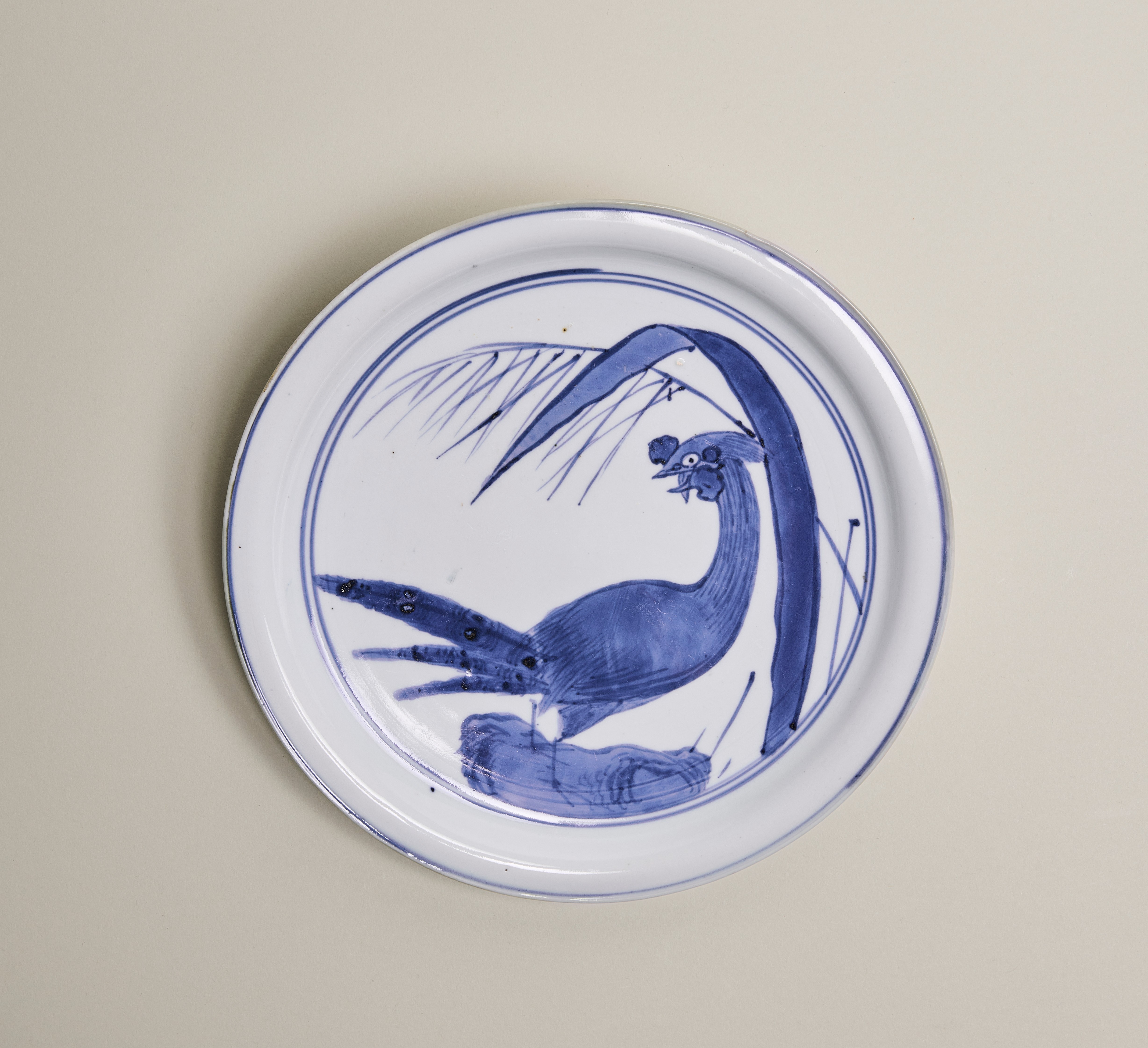 Arita Dish with Pheasant "With Kibako"