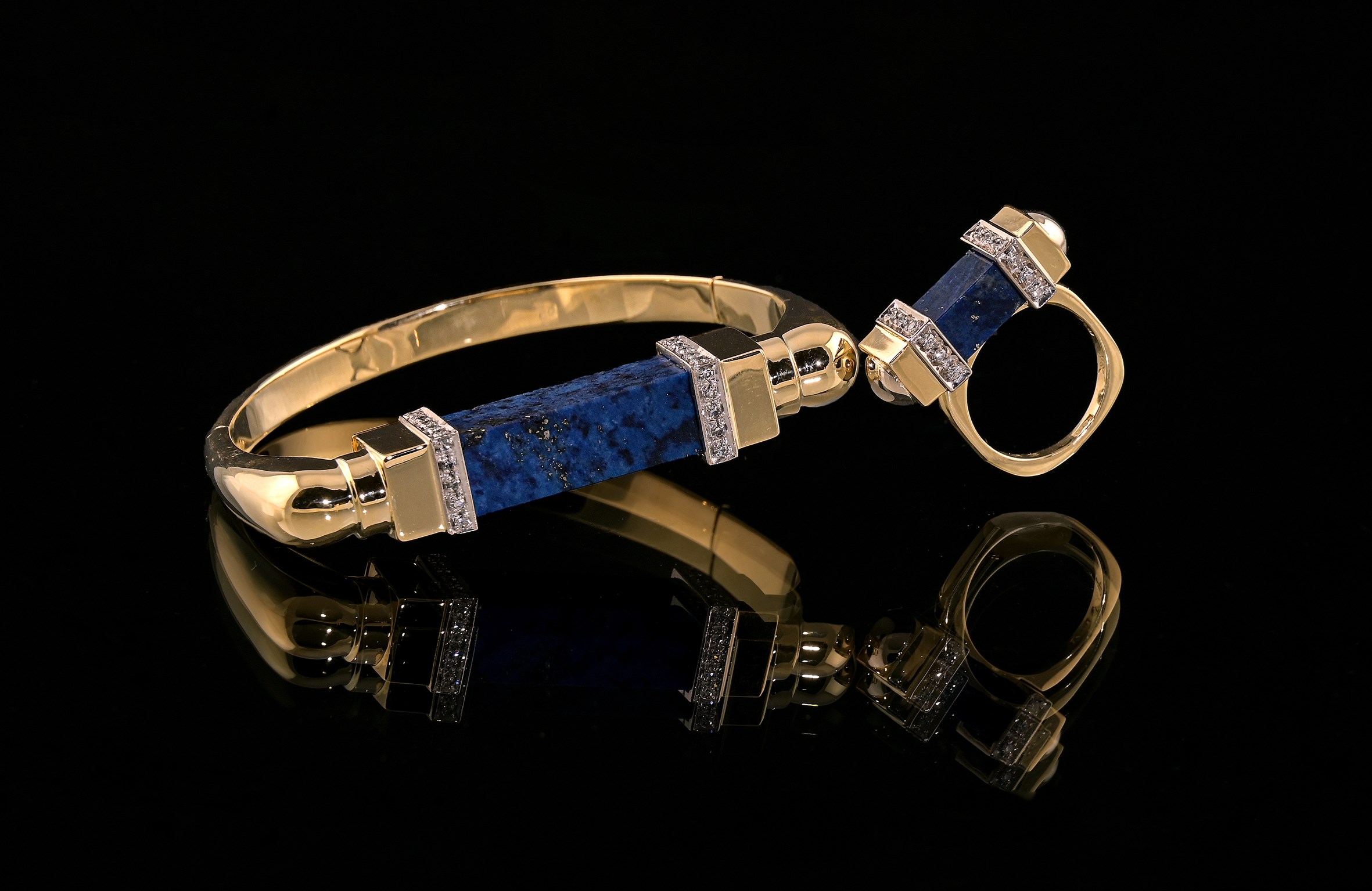 A bracelet and ring by Marchisio